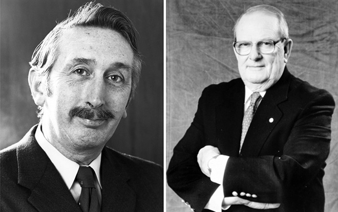 Left: Godfrey Hounsfield Right: Allan McLeod Cormack